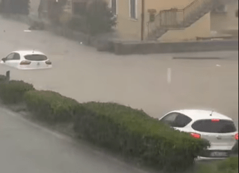 Nubifragio a Portoferraio sull’isola d’Elba: 34 mm di pioggia in 15 minuti