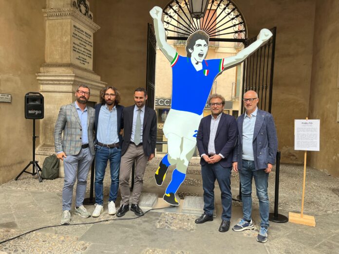 paolo rossi inaugurazione a Palazzo Trissino