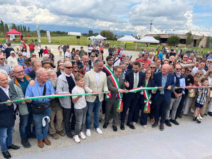 Parco della Pace, l'inaugurazione