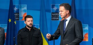 Ucraina, Zelensky “Discusso con Rutte dell’urgente necessità di una difesa aerea”