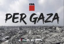 La Cgil di Vicenza sciopera e manifesta per la pace in Palestina palestina cgil vicenza
