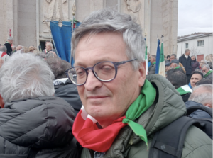 Luigi Poletto, presidente ANPI sezione città di Vicenza Nello Boscagli "Alberto"