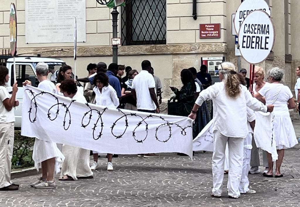 Marcia apcifista a Vicenza, "quadro" su rischio radiazioni per possibili depositi USA di ordigni nucleari nel Vicentino