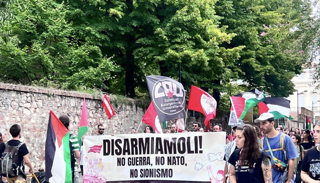 Corteo per il disarmo