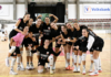 B1 femminile girone C, buona la prima amichevole per la Volksbank Vicenza Volley: 4-0 all’Usma Padova di B2 Volksbank Vicenza Volley festeggia dopo il 4-0 all’Usma Padova di B2 in amichevole