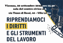 Vicenza, PCI e FGCI aprono il “cantiere dei diritti”: un incontro pubblico sulle sfide del lavoro sabato 20 settembre a Villa Lattes Lavoro, il cantiere dei diritti di PCI e FGCI di Vicenza