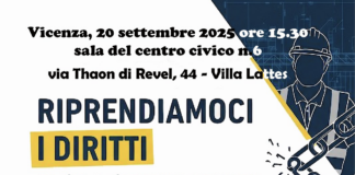 Vicenza, PCI e FGCI aprono il “cantiere dei diritti”:  un incontro pubblico sulle sfide del lavoro sabato 20 settembre a Villa Lattes Lavoro, il cantiere dei diritti di PCI e FGCI di Vicenza