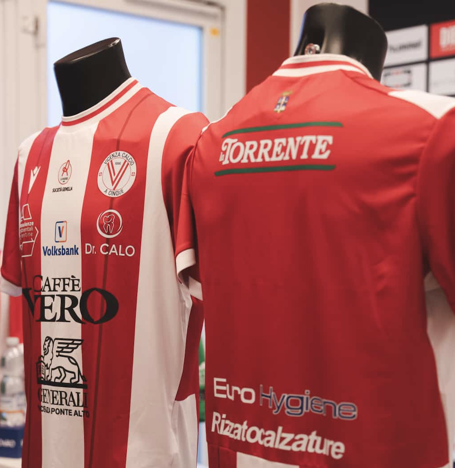 Vicenza Calcio a 5, le nuove maglie per la stagione 2025-2026