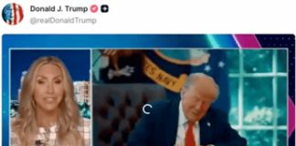 Trump pubblica (e cancella) un video complottista generato dall’IA