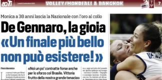 Tuttosport, volley rosa azzurro e non solo: percorso di Moky De Gennaro e Daniele Santarelli inizia a Vicenza grazie all’intuito di Giovanni Coviello Tuttosport > Coviello, De Gennaro e Santarelli
