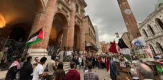 Global Sumud Flotilla, in Loggia del Capitaniato il galeone consegnato al sindaco Possamai Vicenza Sumud