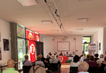 Vicenza, PCI e FGCI aprono il “cantiere dei diritti”: lavoro, dignità e conflitto nell’incontro a Villa Lattes. Langella: rimettere al centro la cultura Villa Lattes, la sala con relatori e ascoltatori del convegno del PCI e della FGCI di Vicenza