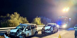 Nella notte scontro frontale ad Arzachena: cinque feriti