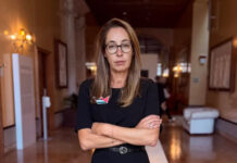 Regione Veneto, opposizione con spilla in aula consiliare. Camani (Pd) “Denunciamo il silenzio istituzionale sul dramma palestinese” camani gaza spilla