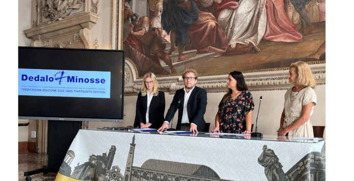 LA presentazione del Premio Dedalo Minosse