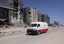 Luci sulla Palestina: anche al San Bortolo di Vicenza il flash mob dei camici bianchi palestina vicenza