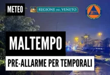 Maltempo in Veneto. Dalle 20 di questa sera aperta la sala operativa della Protezione Civile a Marghera maltempo in veneto