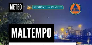 Maltempo in Veneto. Dalle 20 di questa sera aperta la sala operativa della Protezione Civile a Marghera maltempo in veneto