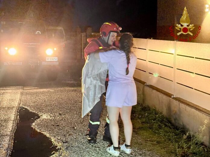 maltempo veneto Trebaseleghe emergenza