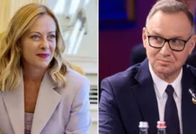 L’ex presidente polacco Duda loda Meloni: “Con lei l’Italia è più forte in Europa” Duda