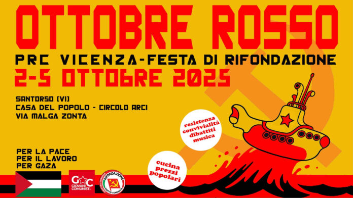 ottobre rosso vicenza