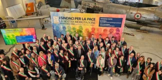 Vicenza, 150 sindaci al Parco della Pace per ribadire il no alla guerra. Possamai: “Tante fasce tricolori insieme hanno grande forza” Sindaci per la pace a Vicenza