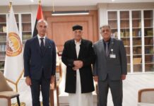 L’Ambasciatore d’Italia in Libia incontra il presidente del Parlamento