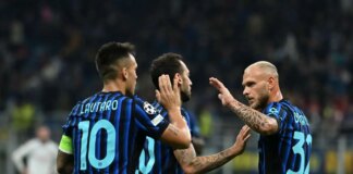 Inter-Slavia Praga 3-0, doppietta di Lautaro e gol di Dumfries