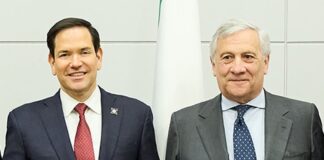 Tajani sente Rubio “Al lavoro per una rapida attuazione del Piano Trump”