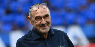 Sarri “Juve alla pari con il Real, Lazio umile e convinta”