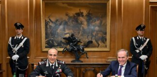 Carabinieri e Italgas, intesa sulla protezione delle infrastrutture critiche e sulla legalità