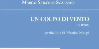 Il 22 ottobre a Roma Marco Sabatini Scalmati presenta il suo libro di Poesie “Un colpo di vento”