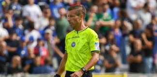 Serie A, le designazioni arbitrali della settima giornata: a Massa l’anticipo Roma-Inter