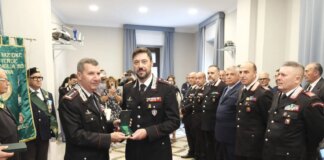 Il Generale dei Carabinieri Claudio Domizi consegna la Medaglia Mauriziana a 18 militari