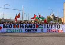 In Veneto migliaia in piazza per la Palestina: studenti e lavoratori in sciopero a sostegno della Global Sumud Flotilla Global Sumud Flotilla, lo striscione con senso delle mainifestazioni studentesche in Veneto