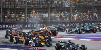 Russell vince il GP di Singapore davanti a Verstappen. McLaren vince il Mondiale costruttori