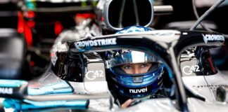 A Singapore Russell in pole davanti a Verstappen. Indietro le Ferrari: Hamilton 6°, Leclerc 7°