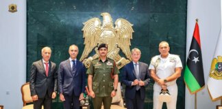 Saddam Haftar riceve l’ambasciatore italiano in Libia Gianluca Alberini