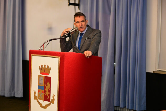 Il questore Francesco Zerilli interviene alla seconda conferenza provinciale per le Polizie Locali da lui fortemente voluta Il questore Francesco Zerilli interviene alla seconda conferenza provinciale per le Polizie Locali da lui fortemente voluta