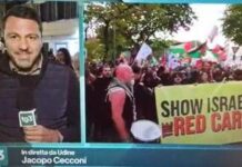 “Italia a Udine può eliminare Israele almeno sul campo”, bufera sul giornalista del Tg3