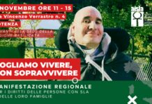 Malattie rare, Aisla: “Basilicata senza Fondo Sla condanna a solitudine chi lotta per vivere”