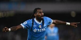 Napoli, infortunio per Anguissa: quando torna in campo