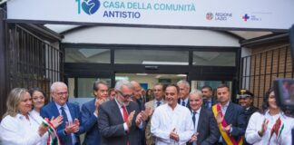 Inaugurata la Casa della Comunità di via Antistio a Roma