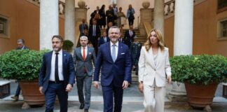 Genova e Slovacchia saldano nuovi rapporti internazionali, Salis accoglie il presidente Pellegrini