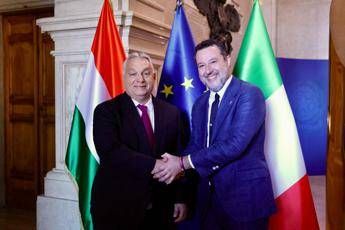 Salvini vede Orban: “Massima sintonia” su clandestini e focus su Ue e green deal