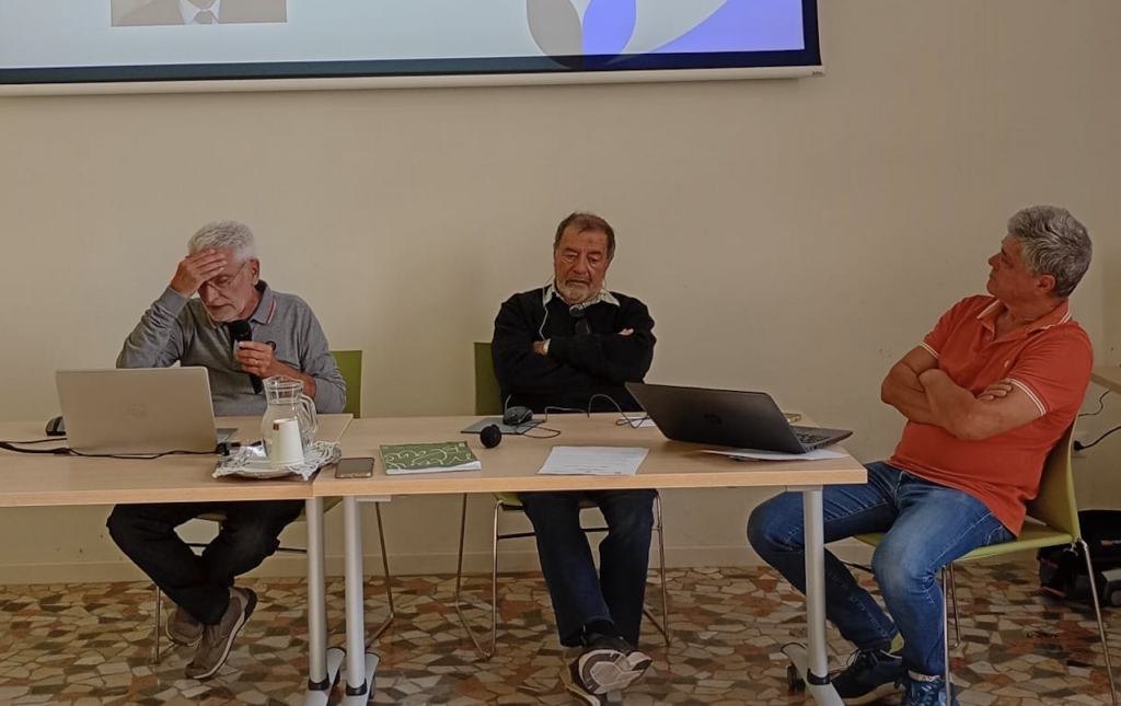 Daniele Bernardini, Emilio Franzina e Giovanni Marangoni