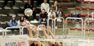 Serie B1 femminile girone C, la Volksbank Vicenza Volley è implacabile: 3-0 alle giovani del Cortina Express Imoco Volksbank Vicenza Volley con la Cortina Exprerss Imoco (foto Camilla Tresso)