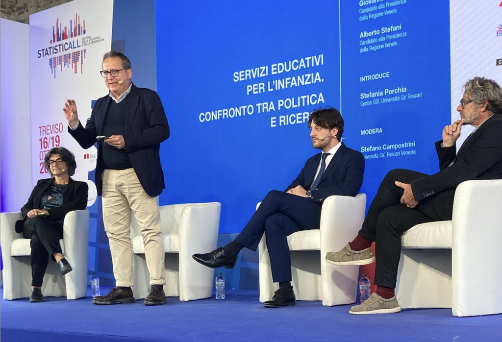 Festival della Statistica e della Demografia di Treviso: confronto Manildo Stefani
