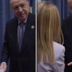 Siparietto Erdogan-Meloni: “Smetti di fumare”, “Lo so…”