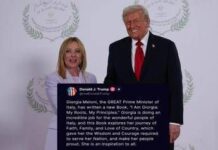 Trump, nuovo elogio a Meloni: “Ispirazione per tutti”. La premier: “Molto gentile, amico mio”